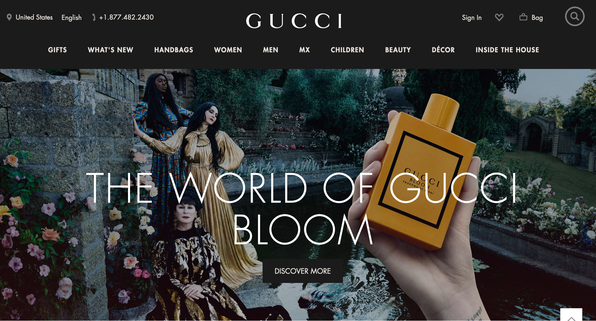 Gucci 联手 Snapchat 推出增强现实香水体验小游戏