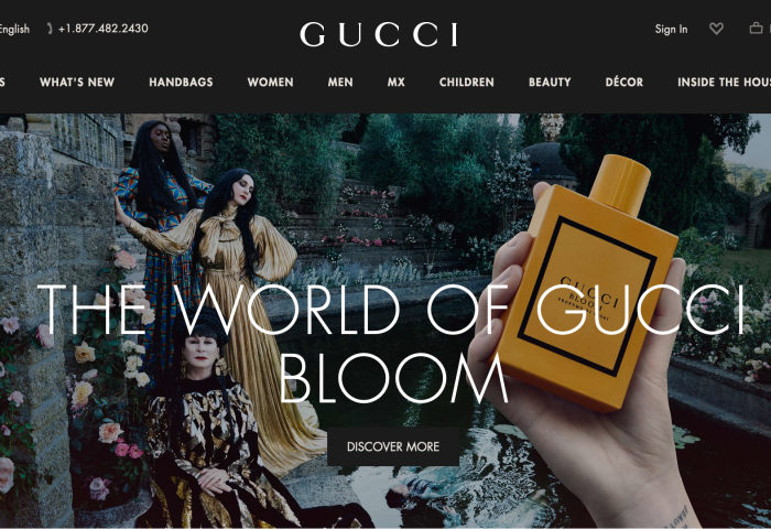 Gucci 联手 Snapchat 推出增强现实香水体验小游戏