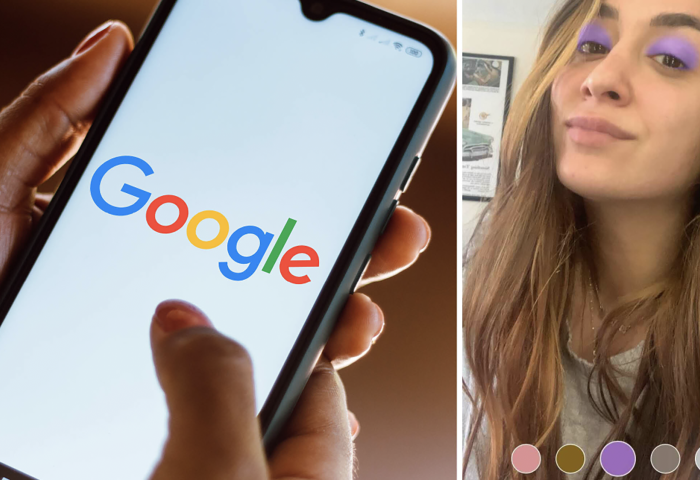 谷歌在搜索引擎上直接推出“虚拟试妆”功能