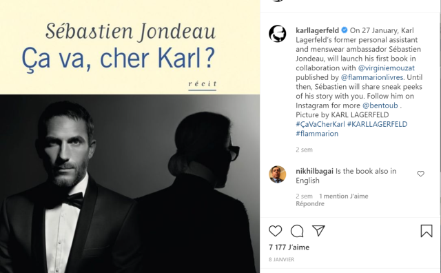 Karl Lagerfeld贴身保镖兼私人助理出书，回忆大师生前的生活点滴