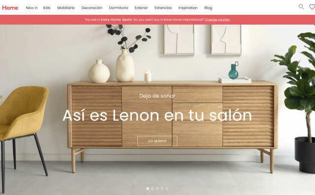 西班牙家居品牌 Kave Home 2020年线上销售大涨30%，今年销售额目标突破1亿欧元