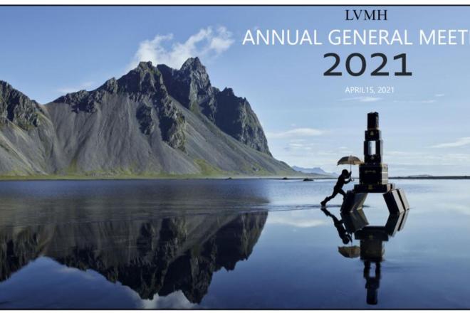 昨天 LVMH的股东大会上，主席Arnault说：2021年的前景“相当乐观”！