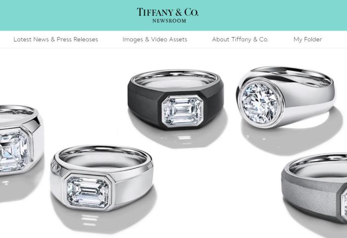 Tiffany 推出首个男士订婚钻戒系列