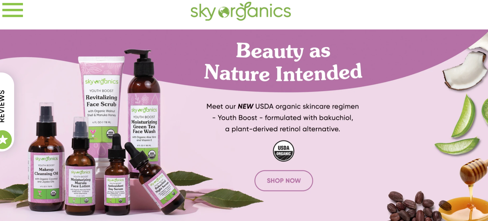 有机美容和个护品牌 Sky Organics 获私募基金 Nexus 战略性投资