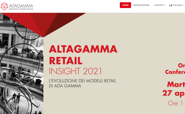 意大利奢侈品牌协会 Altagamma 最新报告：2025年奢侈品线上销售占比将达30%