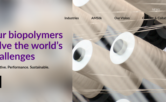 德国植物丝聚合物供应商 AMSilk 完成2900万欧元C轮融资
