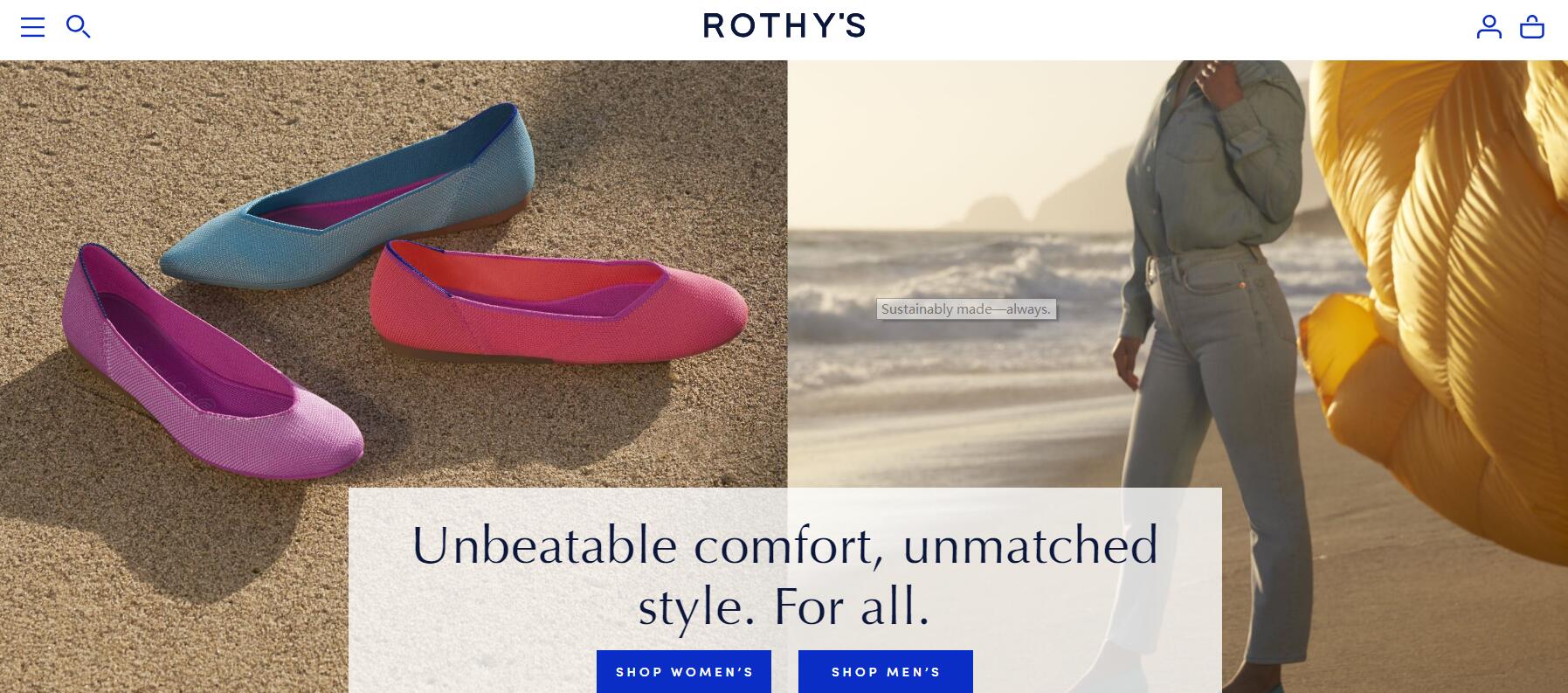 可持续鞋履品牌 Rothy’s 起诉美国一家平底鞋公司侵犯其设计专利