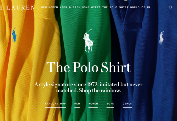 Ralph Lauren 推出全新的个性化 POLO 衫定制项目