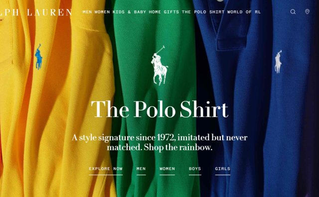 Ralph Lauren 推出全新的个性化 POLO 衫定制项目
