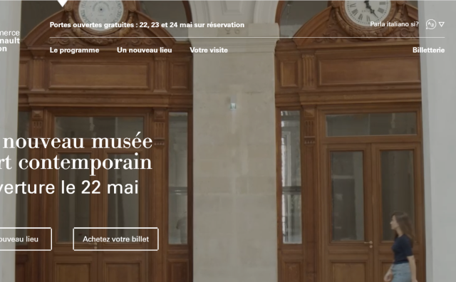 法国开云集团创始人的第三座私人艺术博物馆将正式对外开放