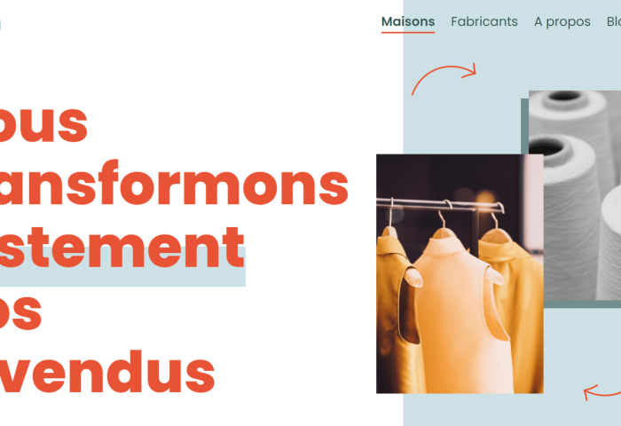 法国初创公司 Weturn：帮助服装品牌将未出售的库存商品转变为高性能的纺织纱线