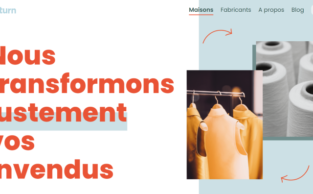 法国初创公司 Weturn：帮助服装品牌将未出售的库存商品转变为高性能的纺织纱线