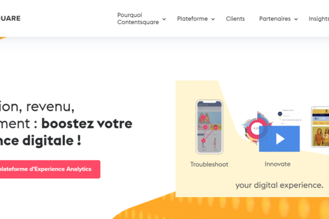 法国用户体验分析公司 Contentsquare 完成5亿美元E轮融资，软银旗下基金领投