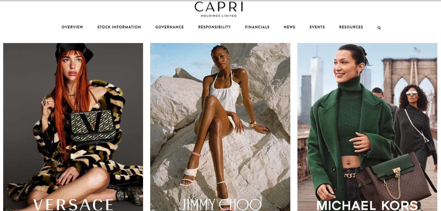 Capri 集团上调全年业绩预期，预计疫情后欧美奢侈品需求将激增