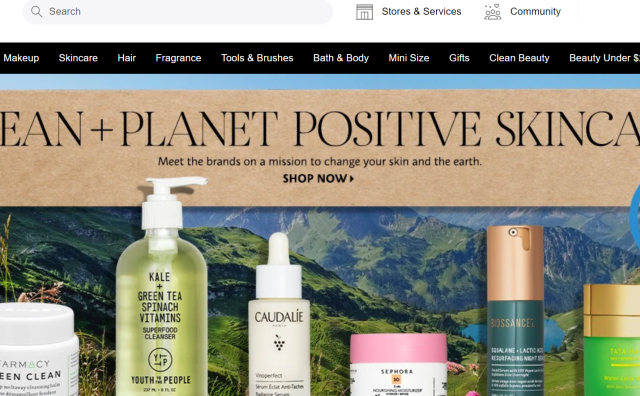 丝芙兰推出清洁美容品类升级版“Clean + Planet Positive”，首批入驻18个品牌