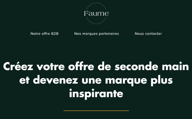 帮助品牌进入二手市场，法国初创科技公司 Faume 获200万欧元投资
