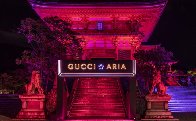 Gucci 百年庆活动又一站：让京都三大景点变身品牌体验馆
