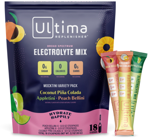 提供无糖补剂，25年历史的英国粉状水合饮料供应商 Ultima 获得新投资