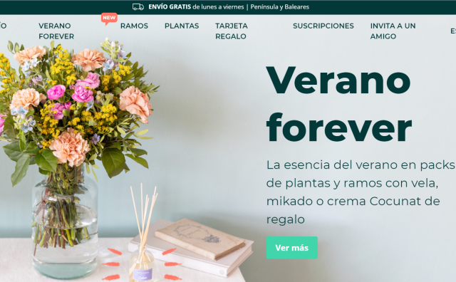 西班牙花卉电商创业公司 Colvin 获 Eurazeo 领投的4500万欧元C轮融资