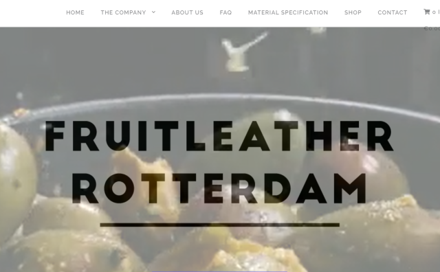 荷兰初创公司 Fruitleather：用废弃的芒果制作纯素皮革