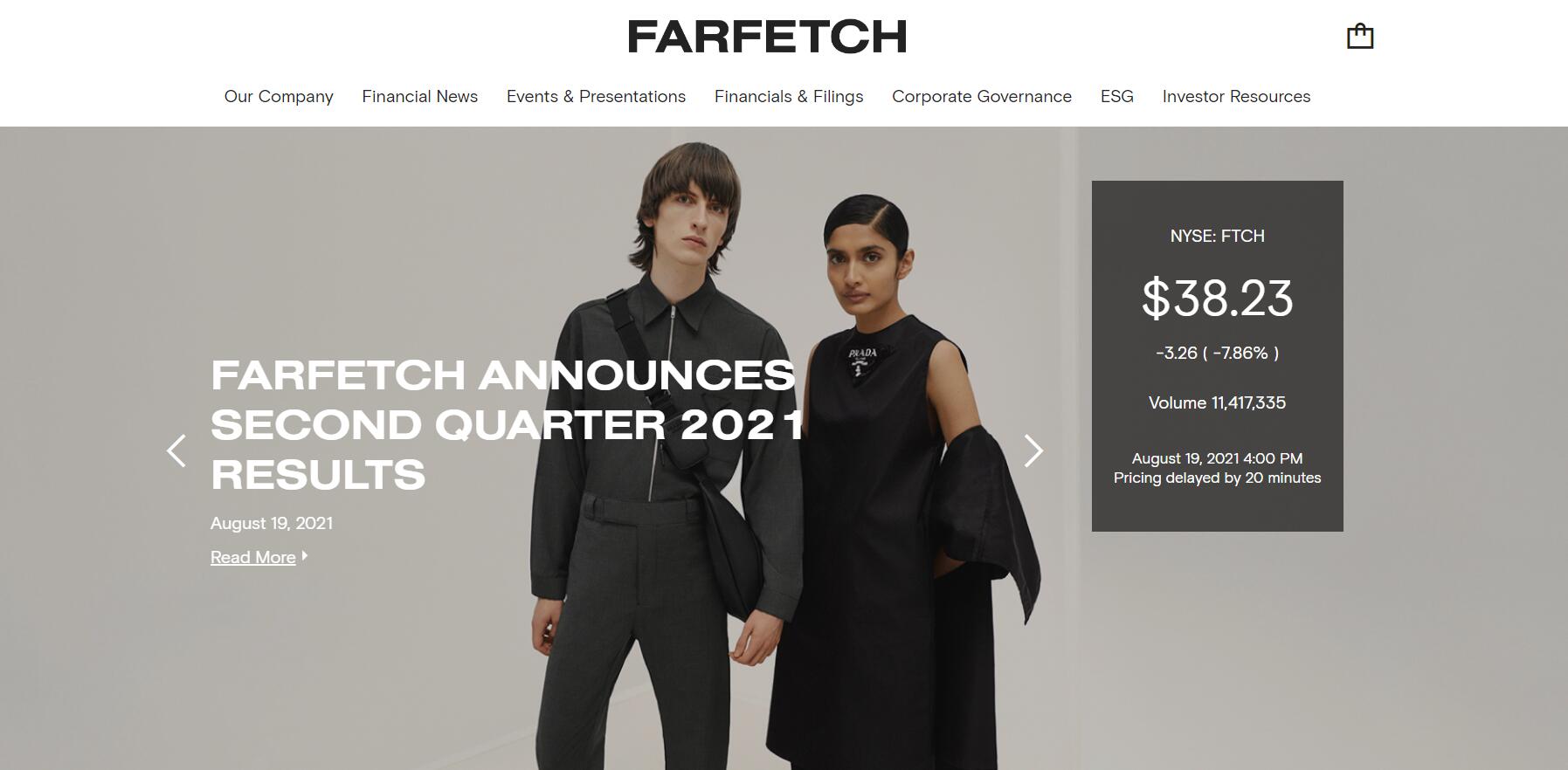 英国奢侈品电商 Farfetch 最新季报：商品交易总额超10亿美元，较疫情前翻一番