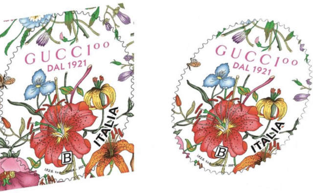 或许是最便宜的“Gucci”！意大利邮政为纪念品牌创立100周年发行邮票
