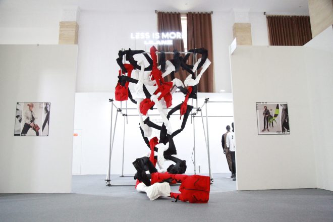 中国男装品牌走进北京国际设计博览会，利郎联手新锐艺术家打造“思量实验场”