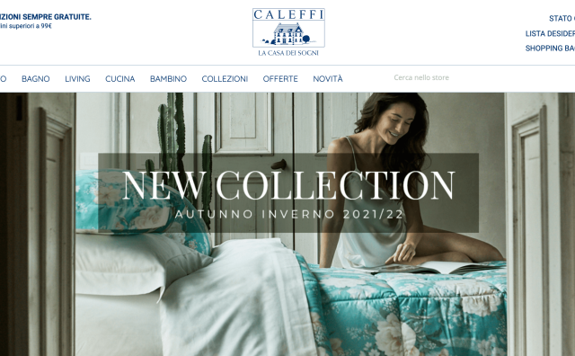 意大利家纺品牌 Caleffi 上半年营收与利润双双大幅增长