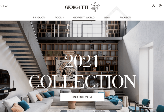 意大利高端家具品牌Giorgetti 与韩国现代集团达成合作，未来两年将在韩国开设7家新店