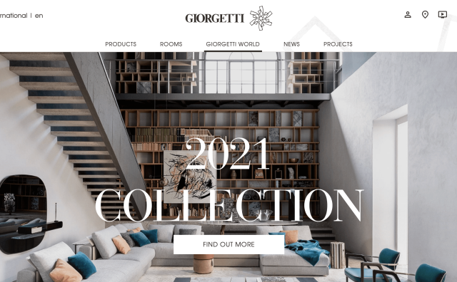 意大利高端家具品牌Giorgetti 与韩国现代集团达成合作，未来两年将在韩国开设7家新店