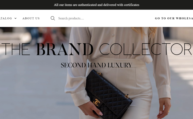 法国初创公司 The Brand Collector 推出二手奢侈品批发网站