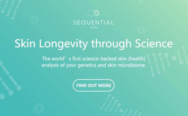 为个性化皮肤护理寻找科学方法，英国/新加坡生物技术初创企业 Sequential Skin 完成165万美元种子轮融资