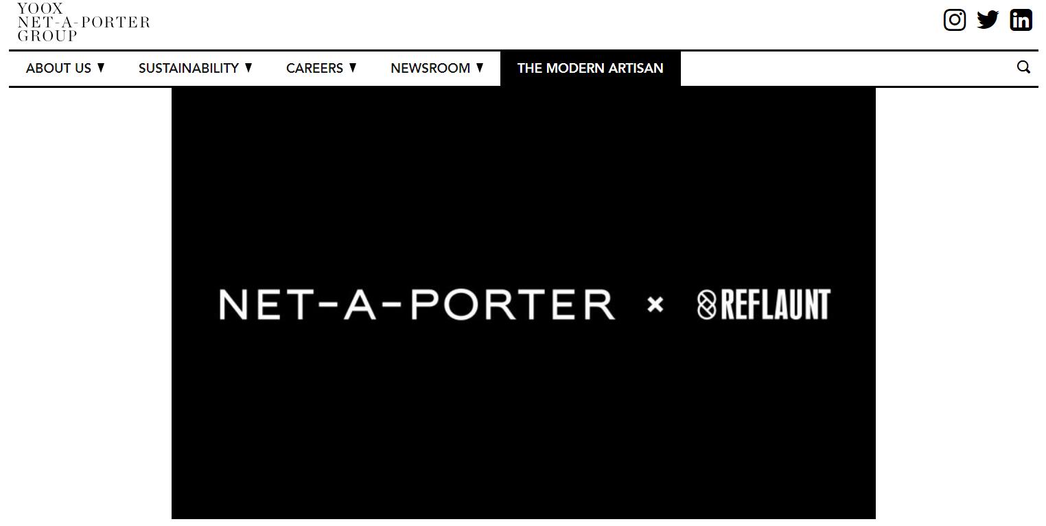 奢侈品电商 Net-A-Porter 与转售技术服务商 Reflaunt 合作扩大二手业务