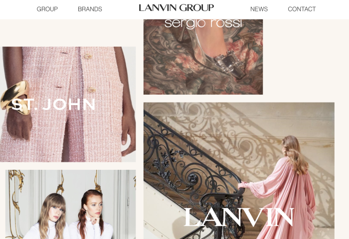 Lanvin 母公司复朗集团公布全新品牌形象