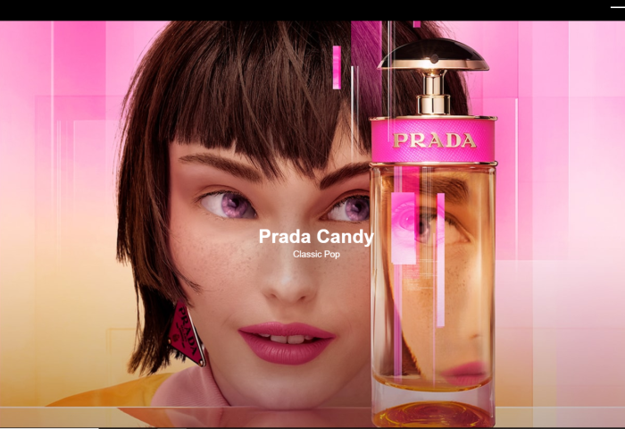 面向新生代消费者，Prada 为 Prada Candy 香水推出首位虚拟代言人