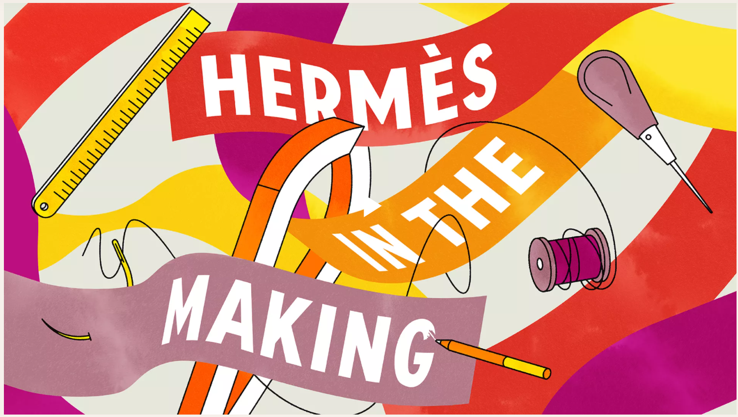 爱马仕在丹麦举行“Hermès in the Making”快闪活动，现场展示独家工艺