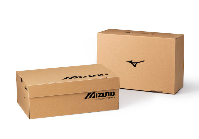日本运动老牌 MIZUNO美津侬推出100%可回收纸的鞋盒