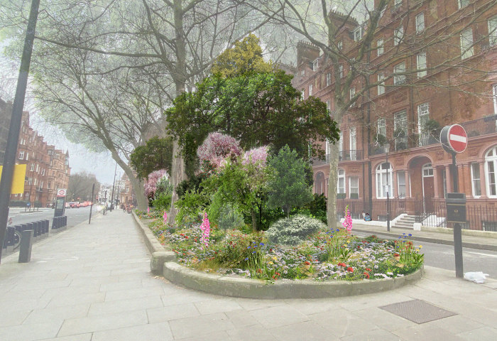 在伦敦城中造一片森林！路易威登启动一项为期十年的城市再野化项目