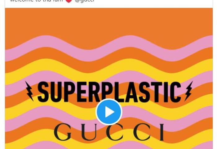 Gucci 将与美国设计师潮玩 Superplastic 推出联名系列