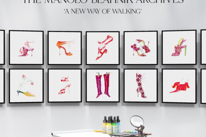 英国奢侈鞋履品牌 Manolo Blahnik 举办虚拟互动展，庆祝品牌成立50周年