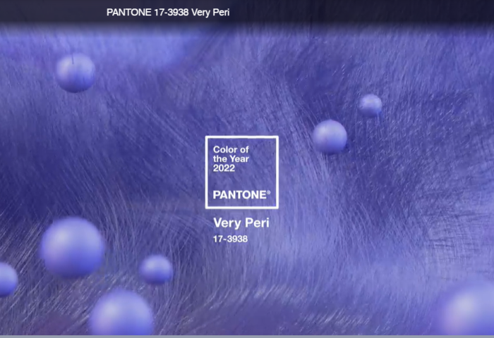 Pantone 公布2022年度色彩：长春花蓝（Very Peri）