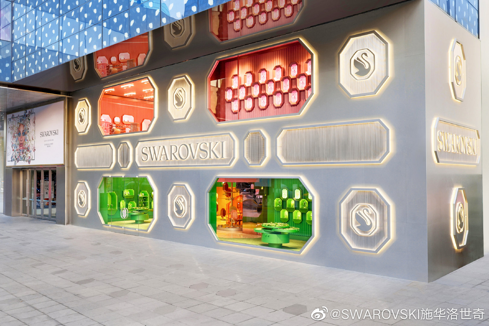 华丽探店 | 施华洛世奇全球最大、亚洲首家全新设计旗舰店开幕