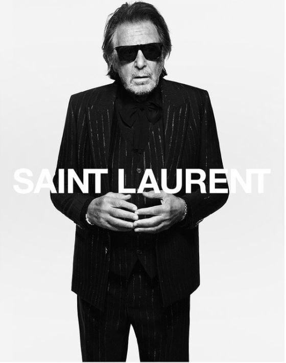 好莱坞巨星阿尔·帕西诺代言 Saint Laurent 2022春季系列