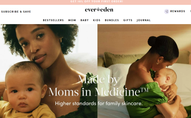 瞄准“多代护肤”领域，纽约婴童及家庭护肤品牌 Evereden 融资3200万美元