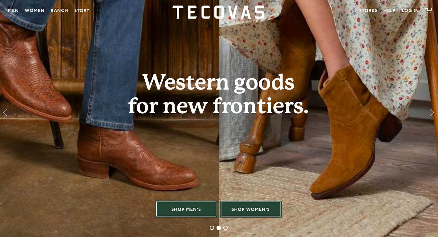以牛仔靴闻名的美国得州互联网品牌 Tecovas 完成5600万美元C轮融资