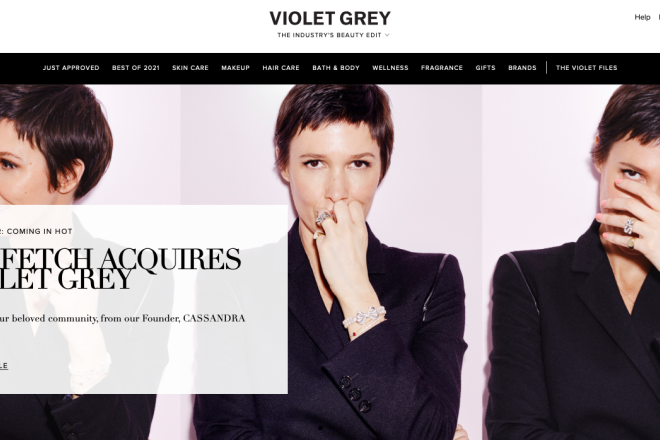 奢侈品电商Farfetch将收购美国高端美容零售商Violet Grey