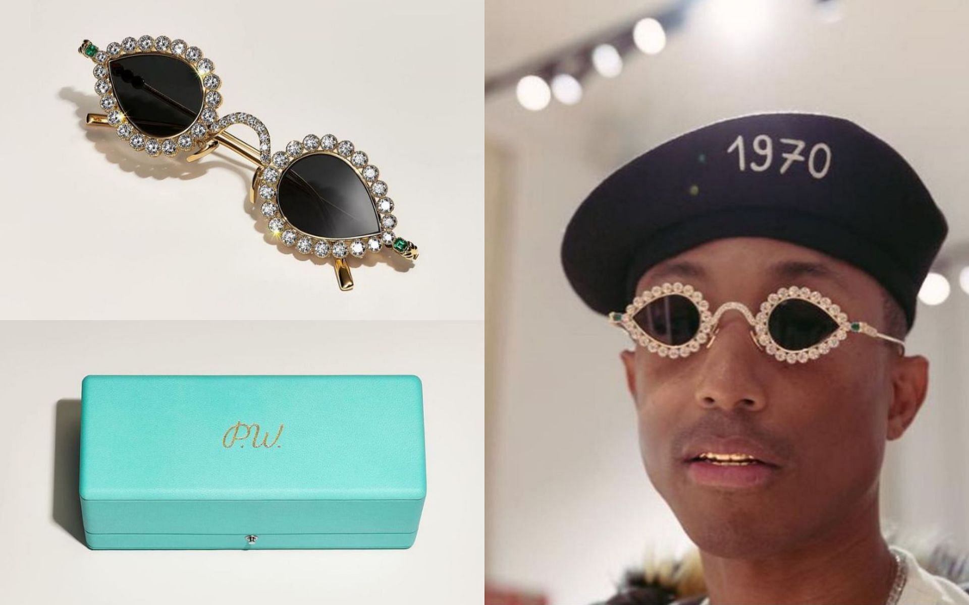 美国嘻哈巨星 Pharrell Williams 将与 Tiffany 联名合作，首款作品亮相