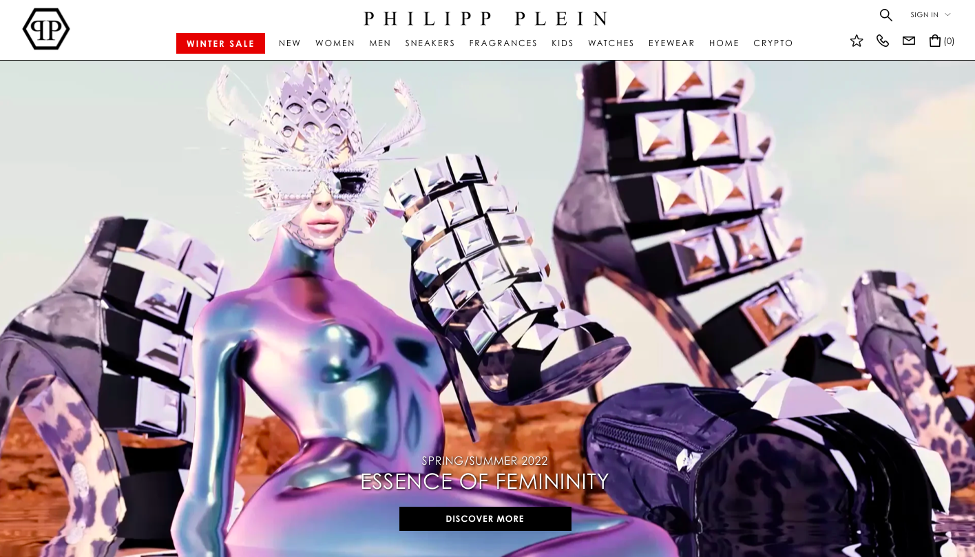 瑞士奢侈品牌 Philipp Plein 在元宇宙买地，价值140万美元