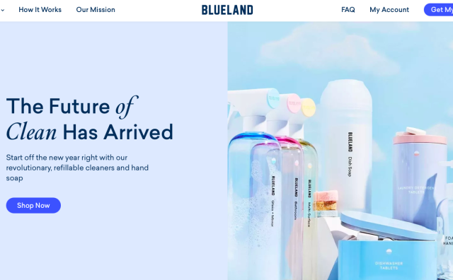 无水清洁剂品牌Blueland完成2000万美元融资
