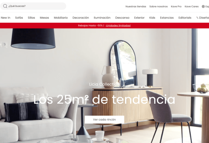 西班牙家居品牌 Kave Home 2021年营收增长54%